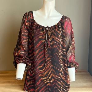 Kasper blouse Size medium petite